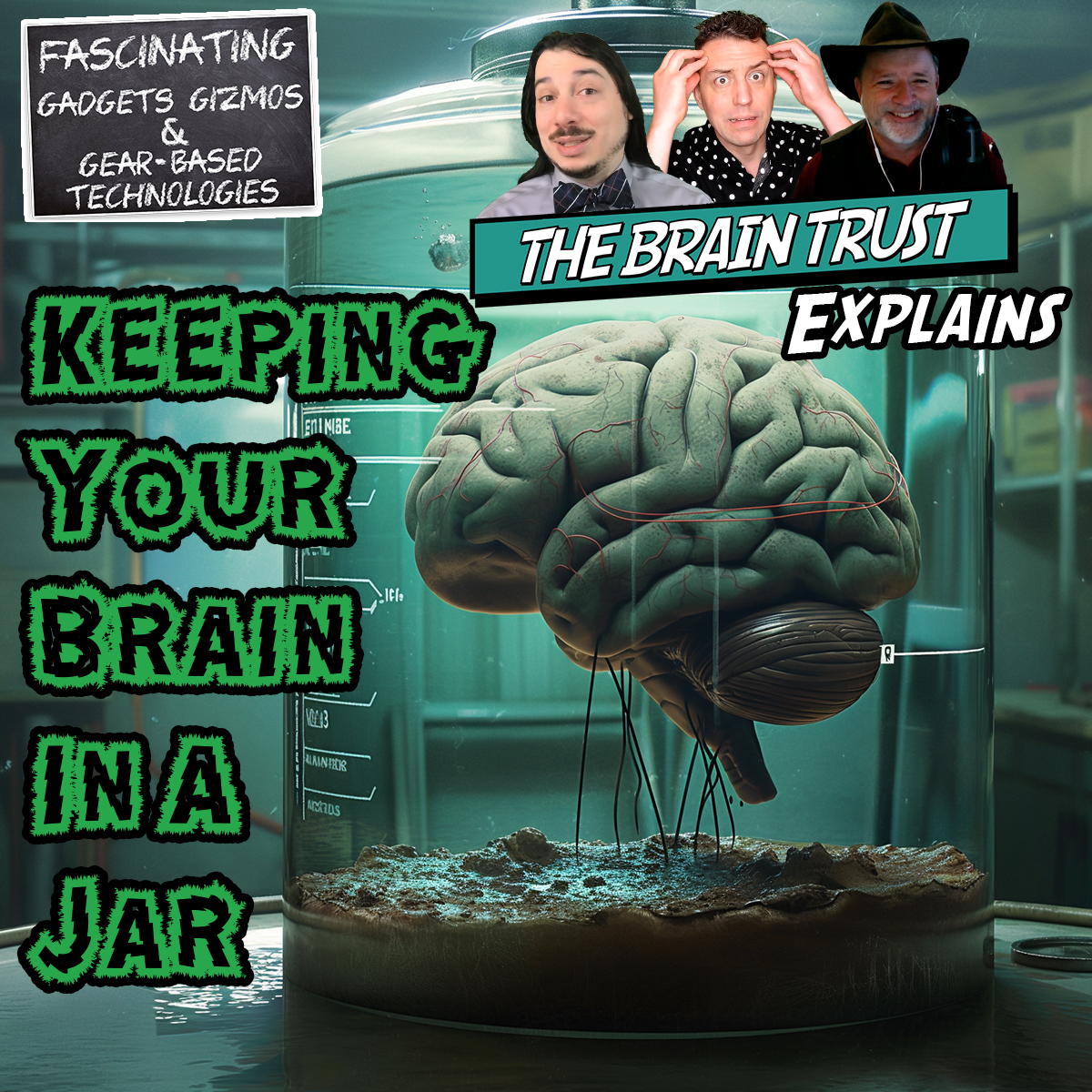 You are currently viewing Ep. 175 Keeping Your Brain In A Jar (Video)